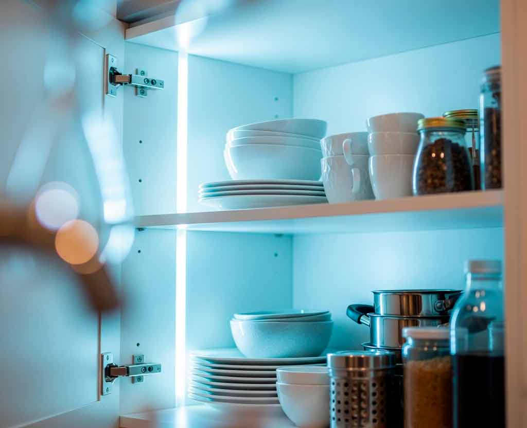 Herrajes y accesorios para cocinas integrales